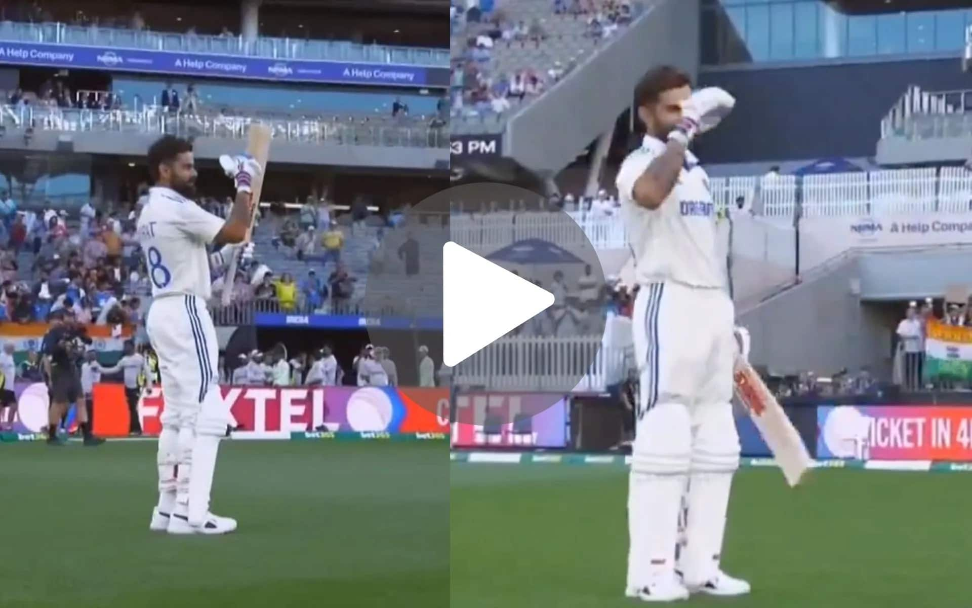 [Watch] Virat Kohli Salutes Jaiswal And Rahul As He Rushes To Practice After Stumps On Day 2